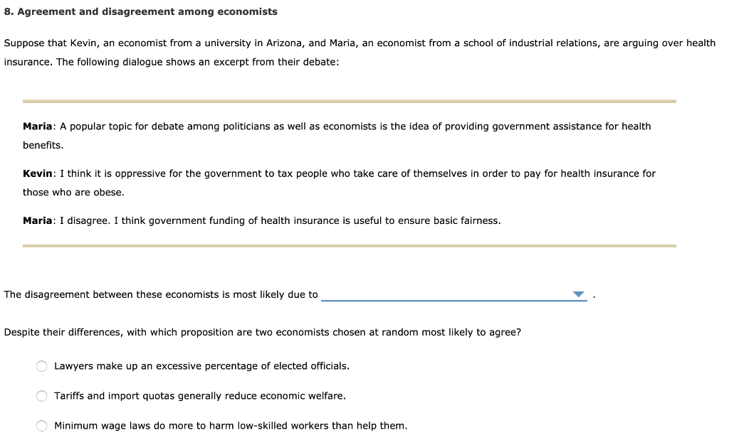 solved-the-disagreement-between-these-economists-is-most-chegg