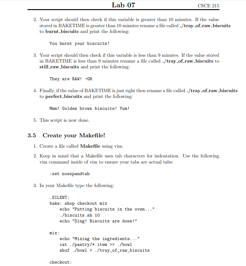 Creating your script: 1. Open a file named | Chegg.com