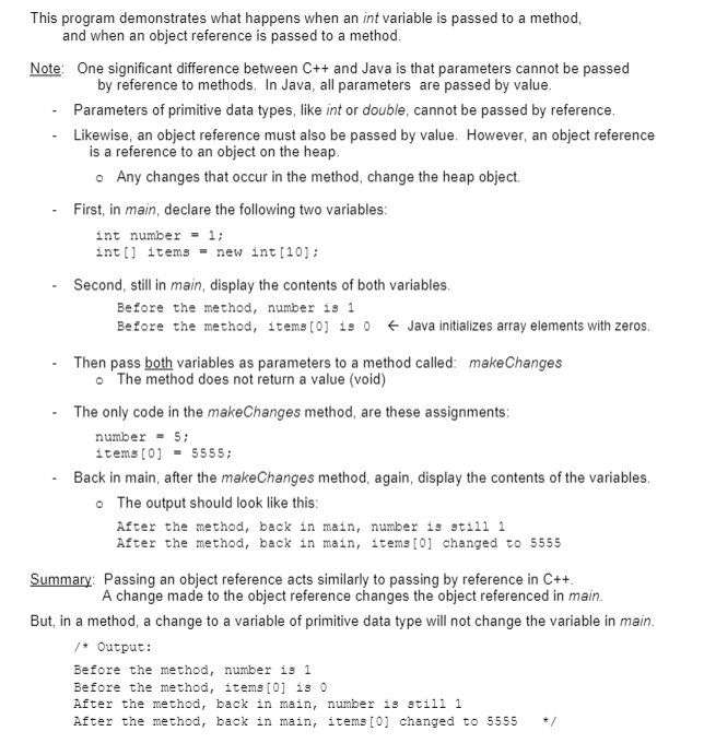 Solved This program demonstrates what happens when an int | Chegg.com