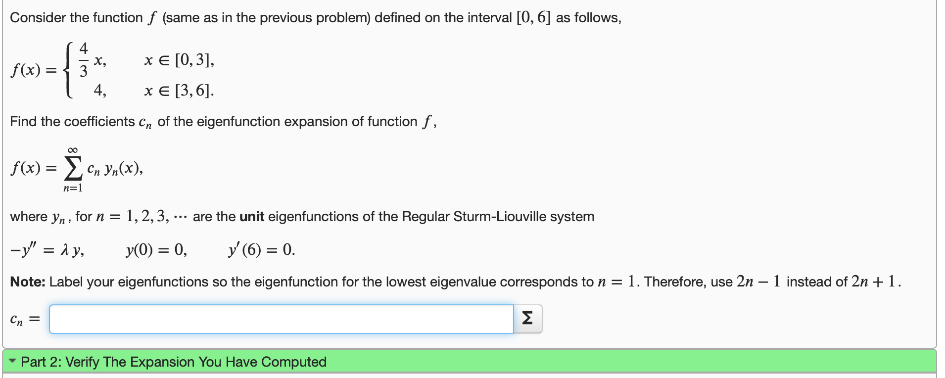 Solved Consider the function f (same as in the previous | Chegg.com