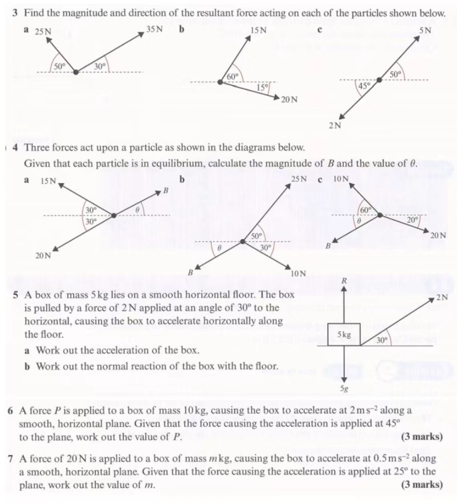 Solved 3 Find the magnitude and direction of the resultant | Chegg.com