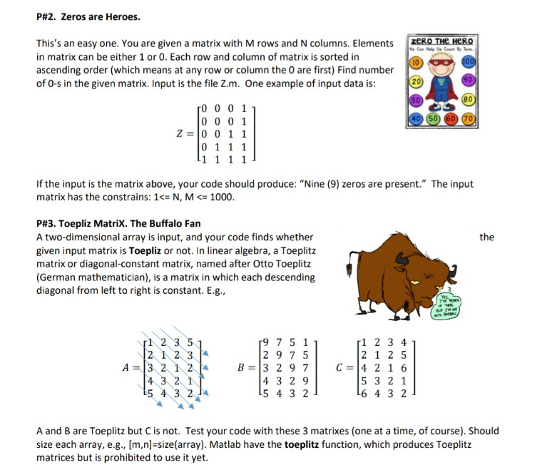 Solved P 2 Zeros Are Heroes Zero The Hero He Can Help U Chegg Com