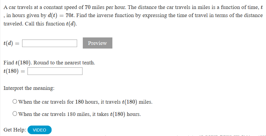 A Car Travels At A Constant Speed Of 70 Miles Per Chegg Com - execute function for distance traveled roblox