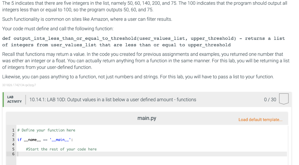 Solved Overview Practice using loops, lists, and | Chegg.com