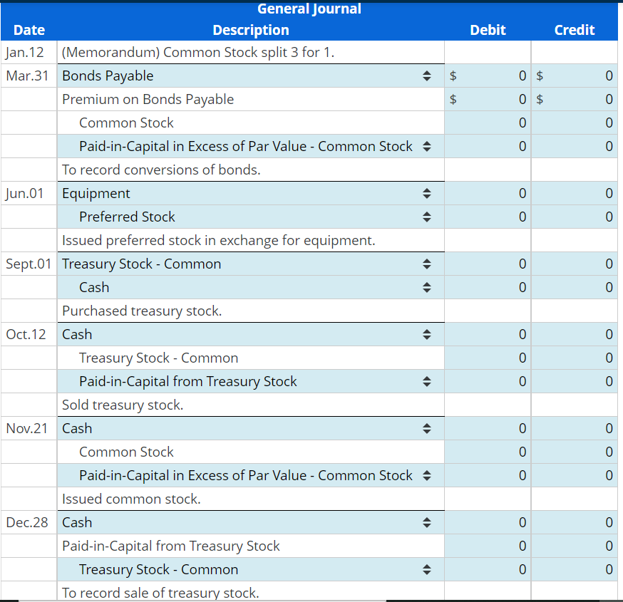 Solved 5.) Stockholders’ Equity: Transactions and Balance | Chegg.com