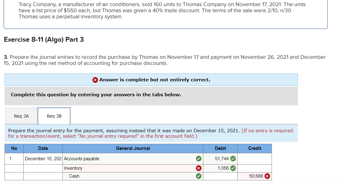 Solved Tracy Company, a manufacturer of air conditioners,