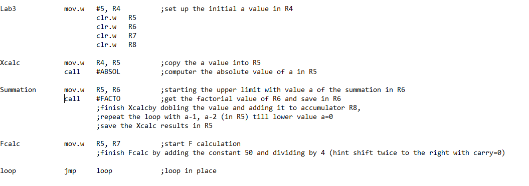 Solved [20] 3) Implement the following arithmetic function | Chegg.com