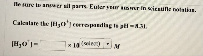 Solved: Enter Your Answer In Scientific Notation. Calculat... | Chegg.com