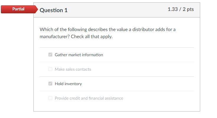 Solved Partial Question 5 1/2 pts Which of the following | Chegg.com