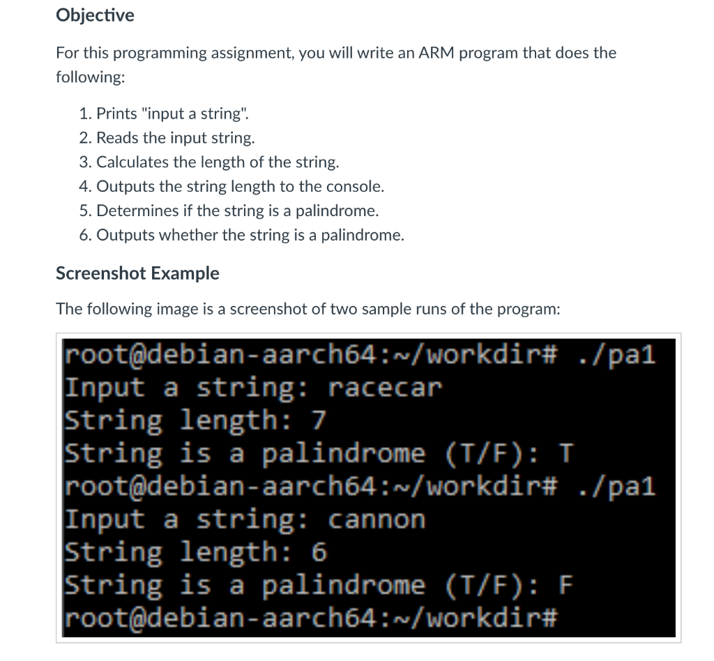 Solved Objective For this programming assignment, you will | Chegg.com