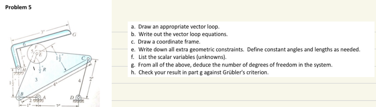 Draw Vector Loop Example Solved a. Draw an appropriate vector loop.b. Write out the | Chegg.com