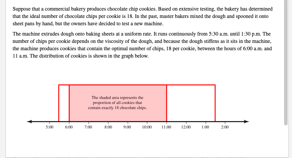 Solved Suppose that a commercial bakery produces chocolate | Chegg.com