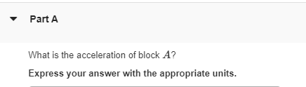 Solved Block A rests on top of block B as shown in (Figure | Chegg.com