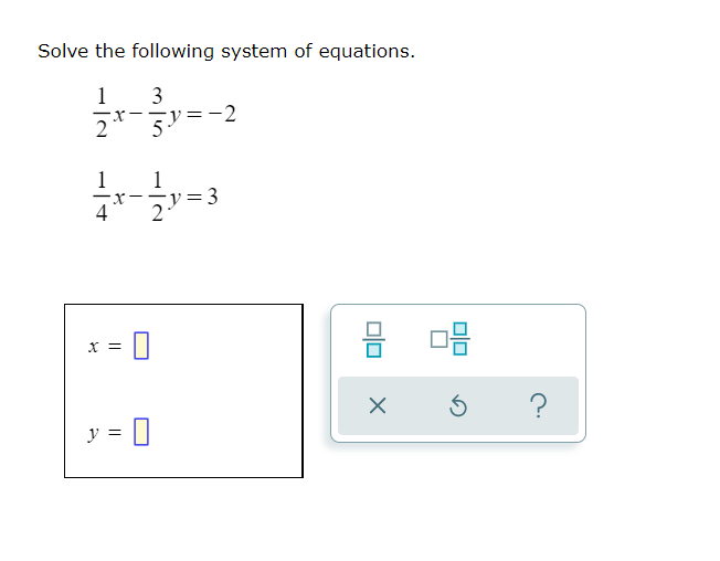 Solved Use Cramer's rule and the calculator provided to find | Chegg.com