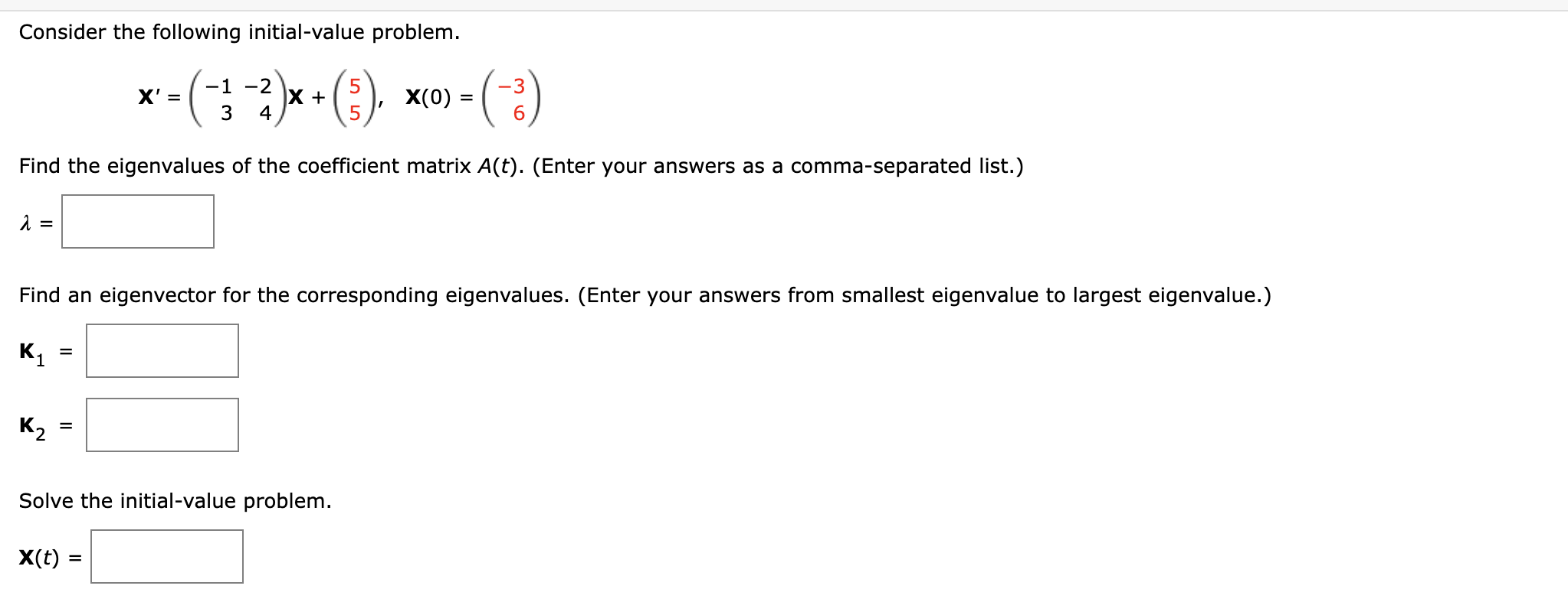 Solved Consider The Following Initial-value Problem. | Chegg.com