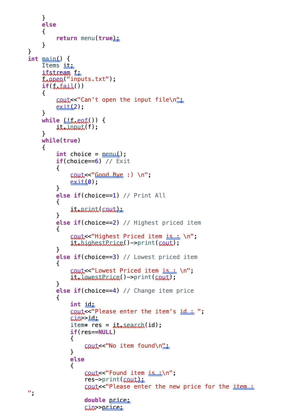 Solved LAB 7: Classes with pointers Objectives: Completing | Chegg.com