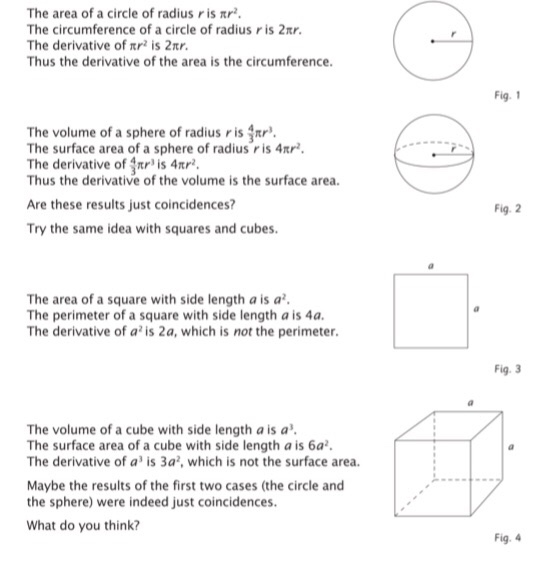 Solved The area of a circle of radius r is ? The | Chegg.com