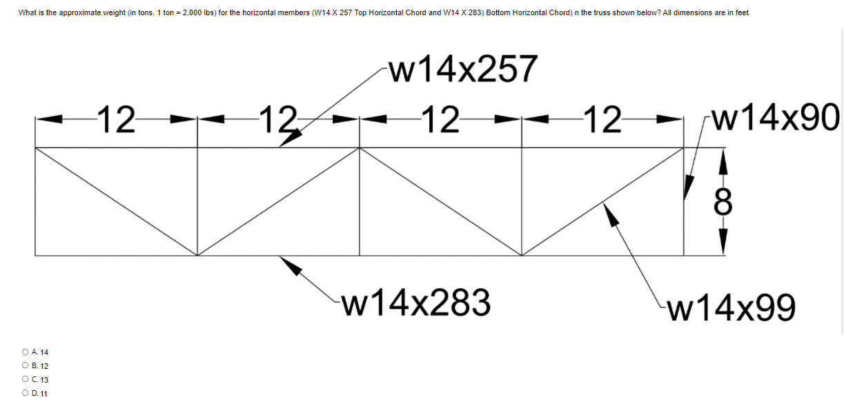 Solved What is the approximate weight in tons 1 ton Chegg