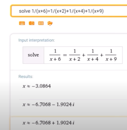 2 4x − 6 x 1 calculator