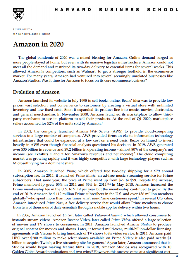 Solved RODORO HARVARD BUSINESS SCHOOL SUNIL GUPTA