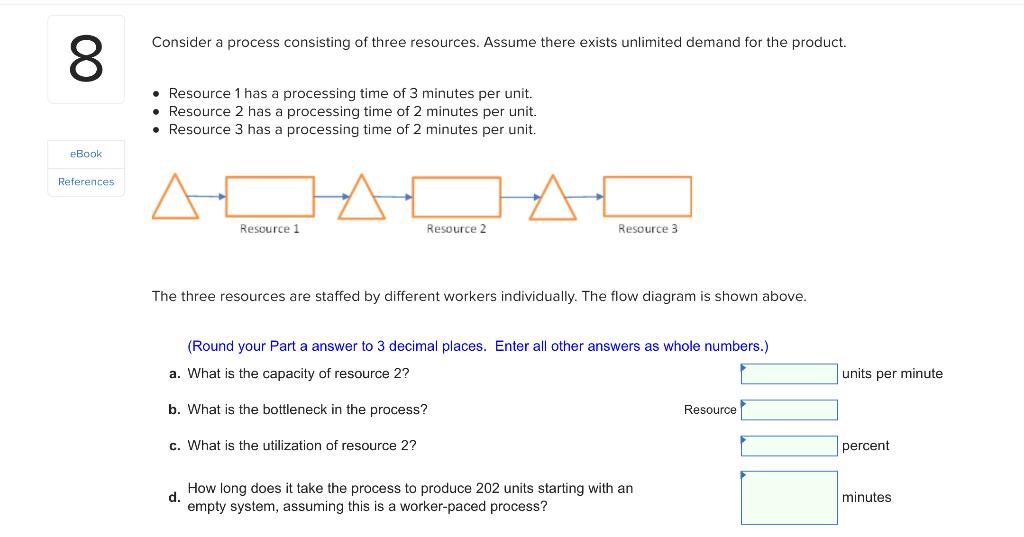 Solved 8 eBook References Consider a process consisting of | Chegg.com