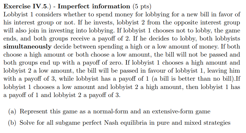 Solved This Question Is About The Game Theory In Economics. | Chegg.com