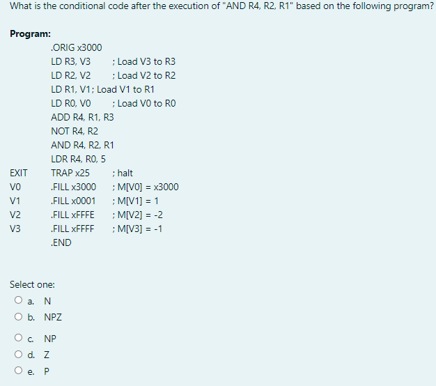 Solved What is the machine code of the instruction 