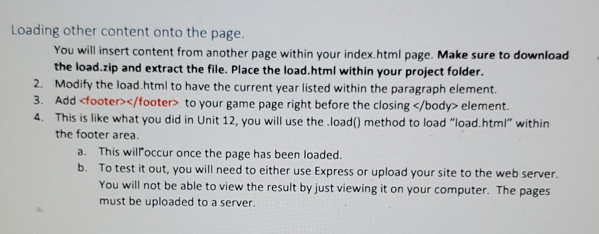 Solved Using the .append() or .prepend() method 1.: In the | Chegg.com