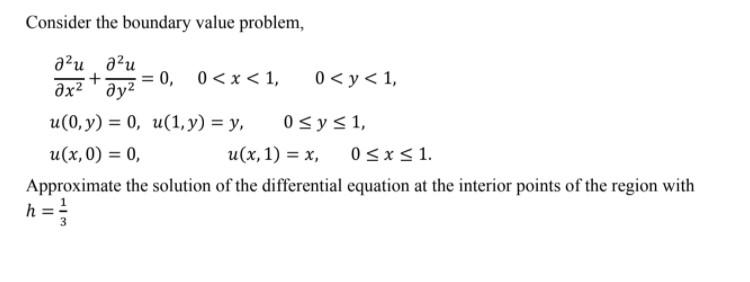 Solved Consider The Boundary Value Problem, д?и ?и + 0, 0 | Chegg.com