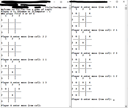 Three-dimensional tic-tac-toe can be played on three arrays of 3x3