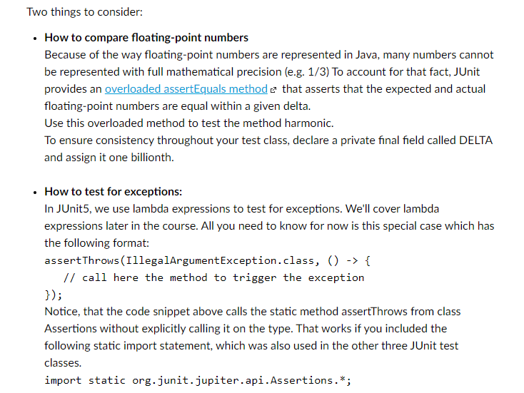 Solved Part 1 Create a new Java project called | Chegg.com