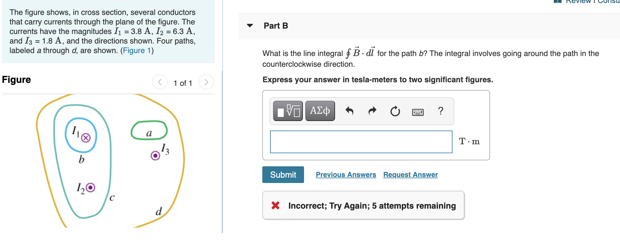 Solved: Neview Part B The Figure Shows, In Cross Section ...