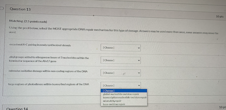Solved Help please I just need the correct option answer no | Chegg.com