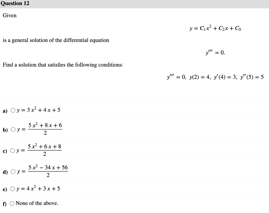 solved-y-c1x2-c2x-c0-is-a-general-solution-of-the-chegg