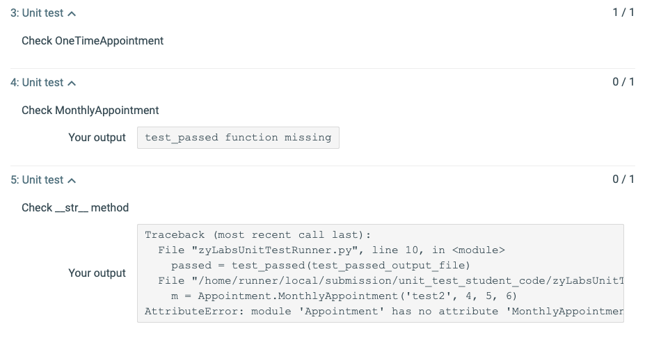 Solved: Python 3 Please Using Appointment Class Previous L