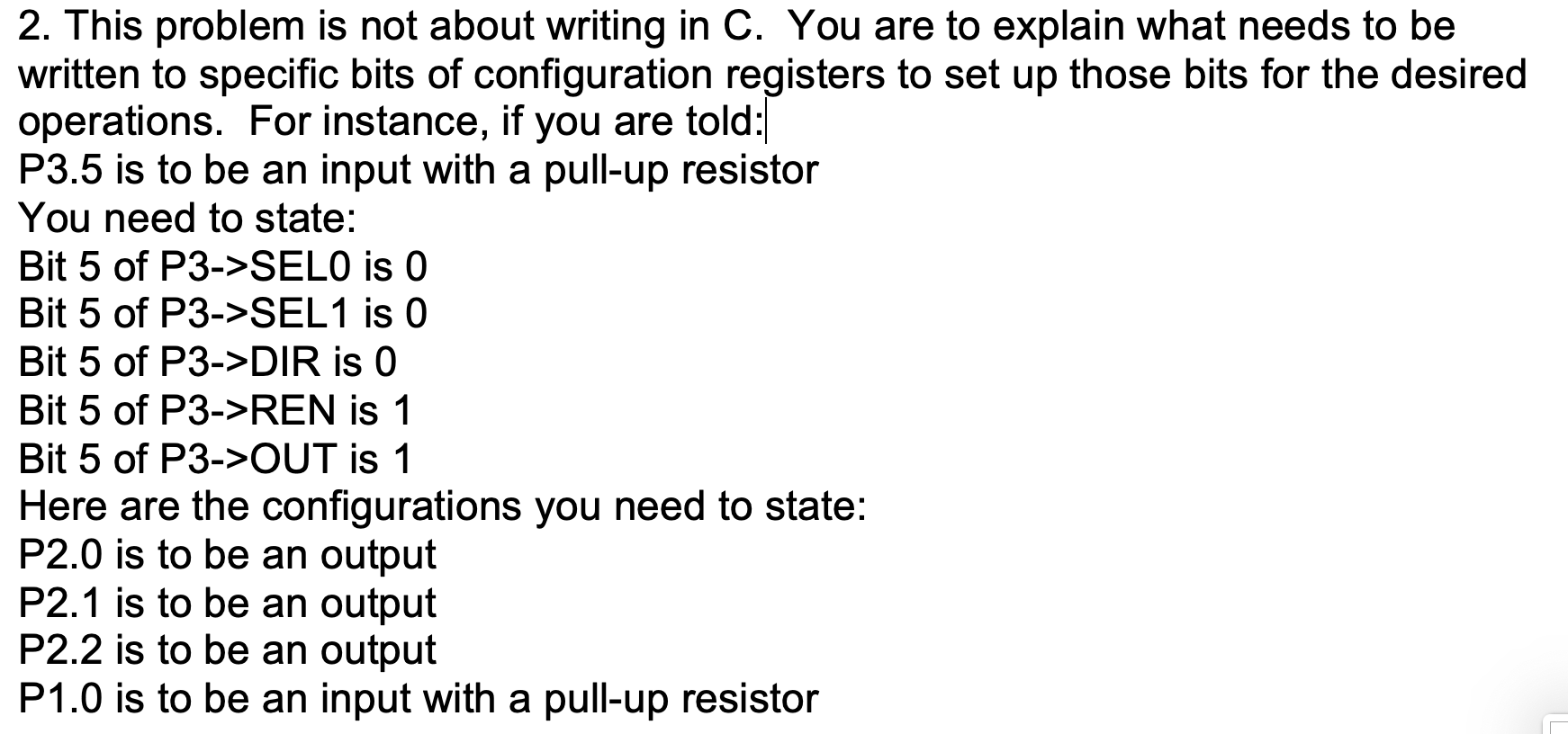 2. This problem is not about writing in C. You are to | Chegg.com