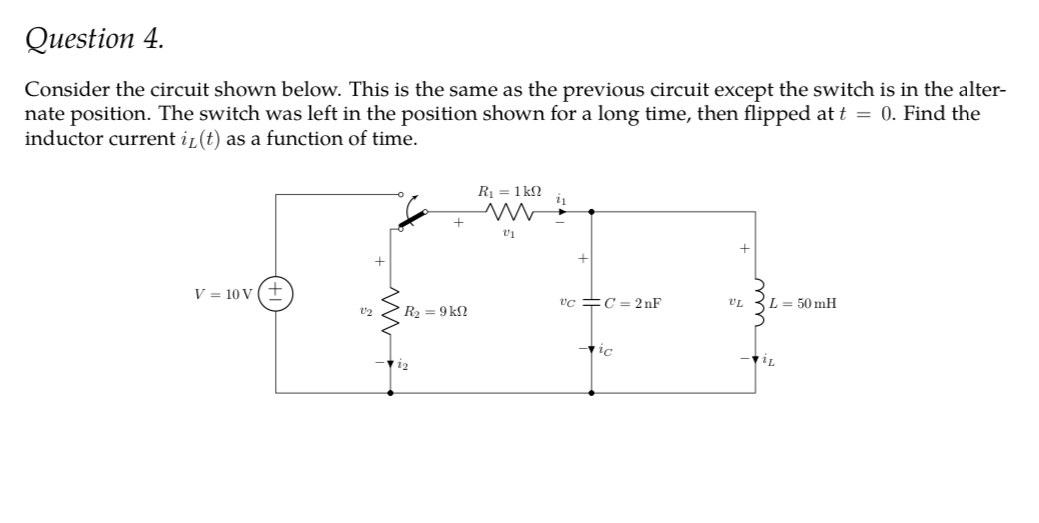 Solved Consider the circuit shown below. This is the same as | Chegg.com