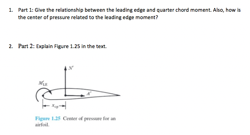 Solved 1. Part 1: Give the relationship between the leading | Chegg.com