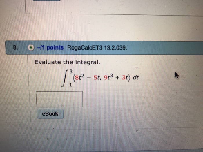 solved-evaluate-the-integral-integral-3-1-8t-2-5t-chegg