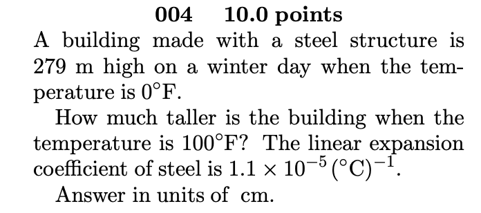 Solved 001 (part 1 Of 2) 10.0 Points The Highest Recorded | Chegg.com