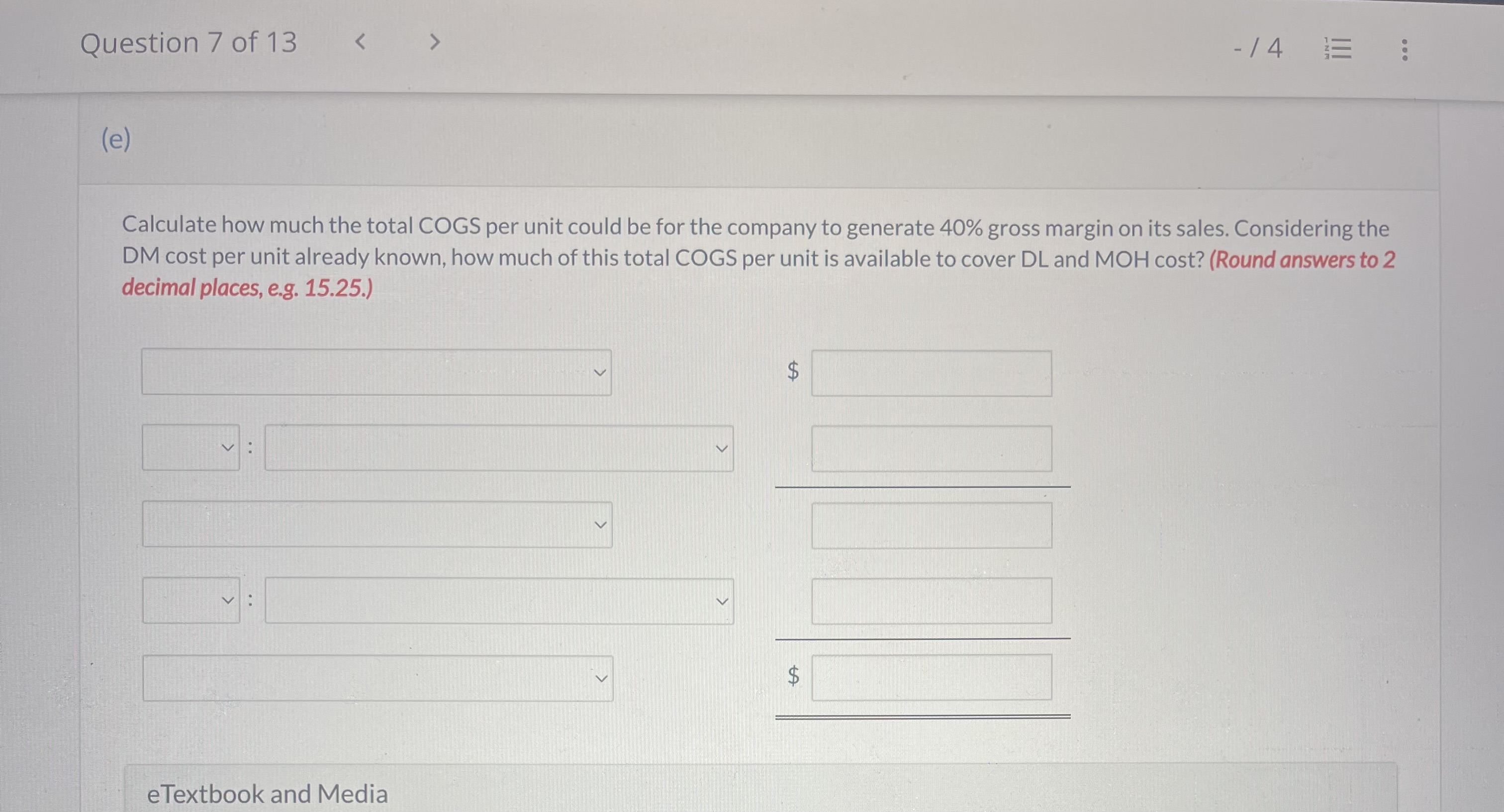 Solved Prepare Sheridan Corp.'s production budget and DM | Chegg.com