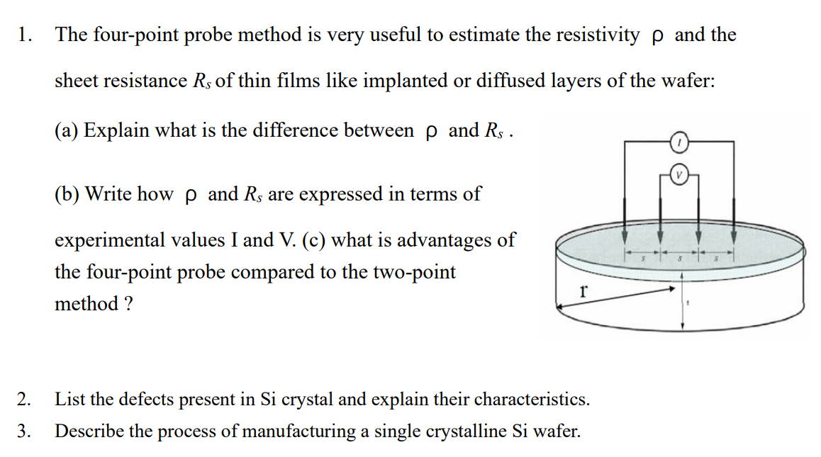 Four Probe Method Sheet Resistance Formula Ossila 57 OFF