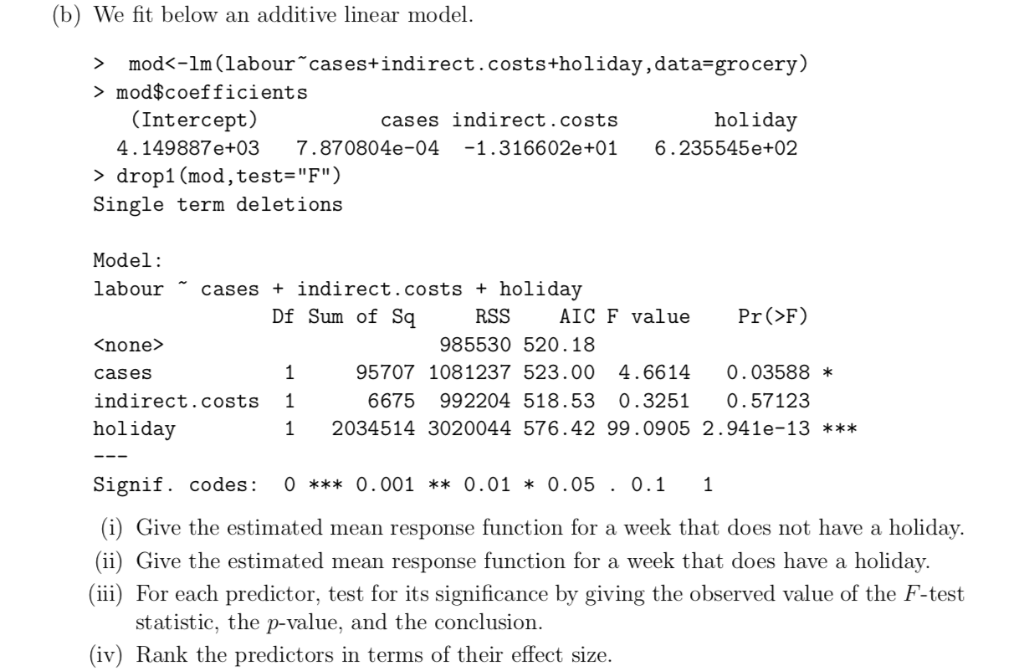 2. A large, national grocery tracks productivity and | Chegg.com