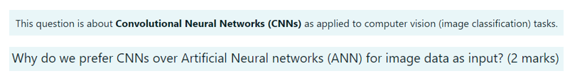 Solved This question is about Convolutional Neural Networks | Chegg.com