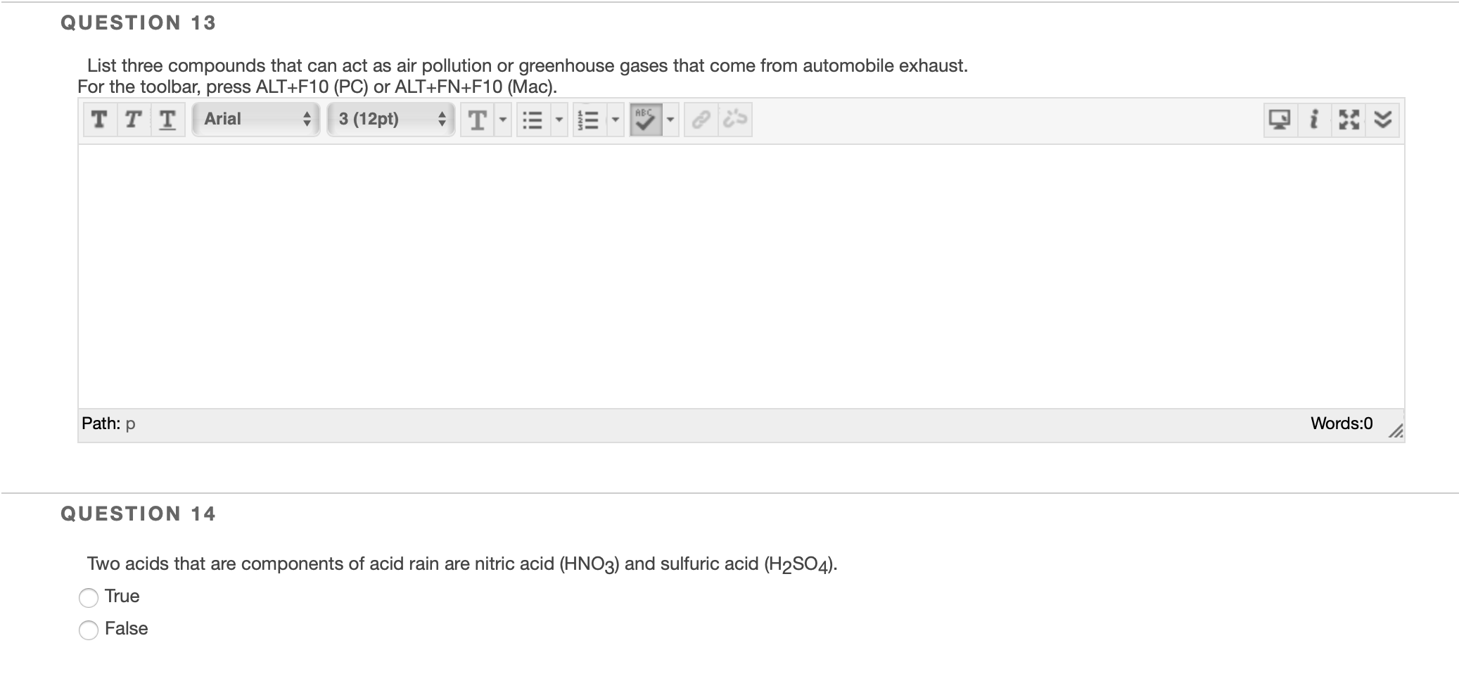 Solved Question 13 List Three Compounds That Can Act As A Chegg Com