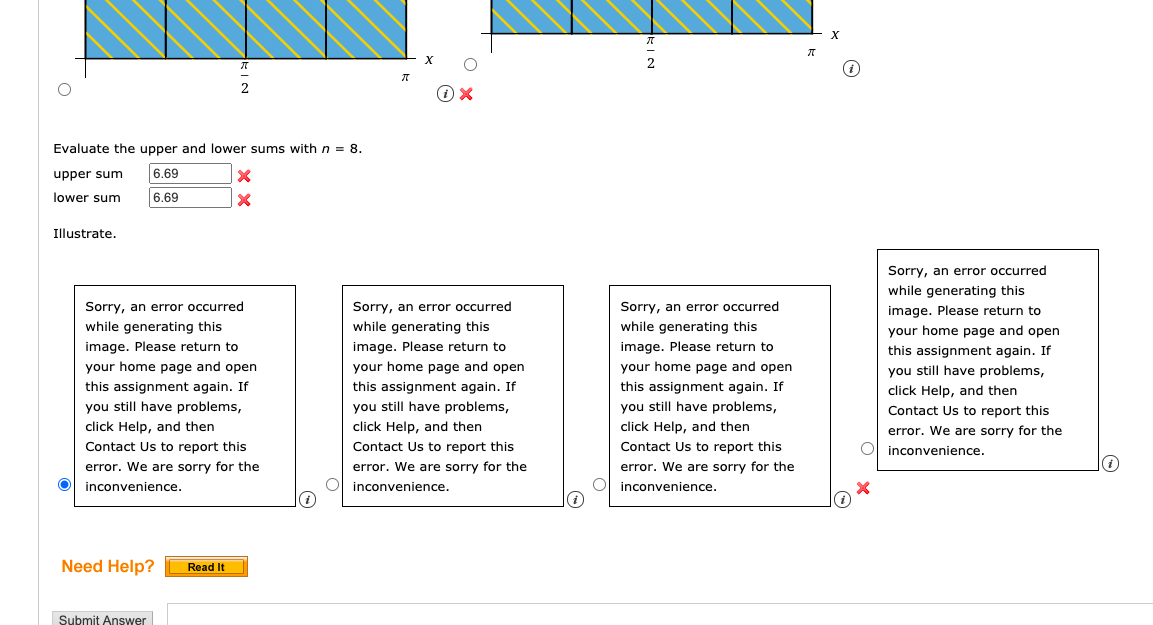 Solved Unless specified, all approximating rectangles are | Chegg.com