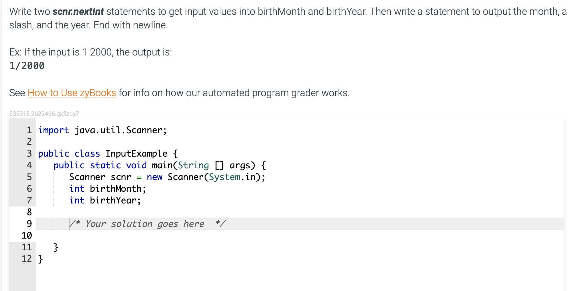 Solved 535318.2622466.qx3zqy7import java.util.Scanner;public | Chegg.com