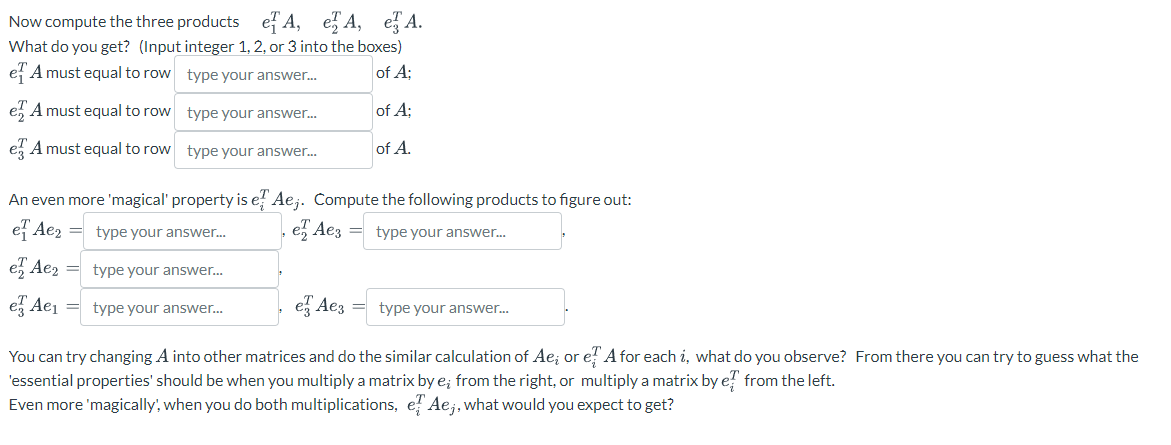 Solved A canonical basis of Rn consists all the unit-length | Chegg.com