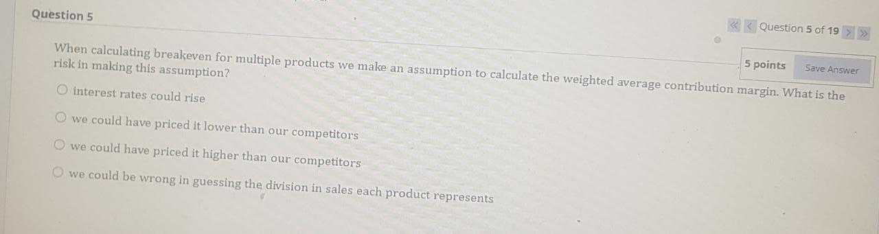 Solved > A Moving to another que 5 points Save Answer | Chegg.com