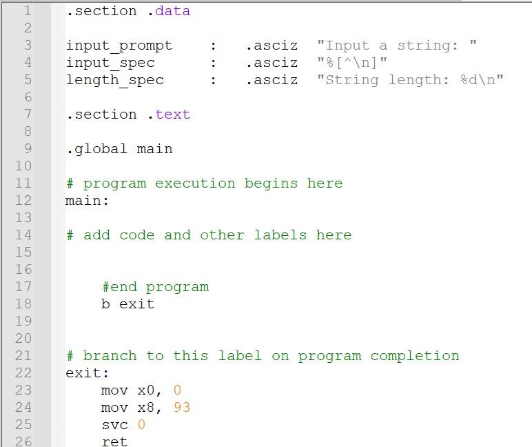 I'm trying to write a program that reads in a string | Chegg.com
